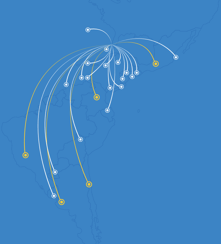 Latin America Delivery Locations